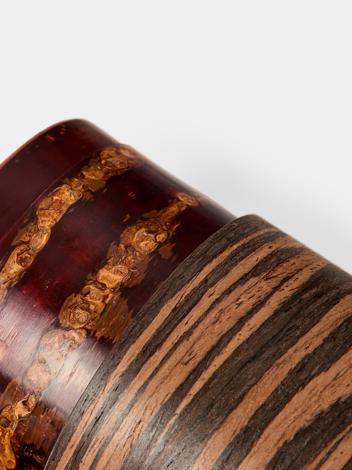 Denshiro - Signature Beeswax-Finish Cherry Bark Tea Canister - Brown - ABASK