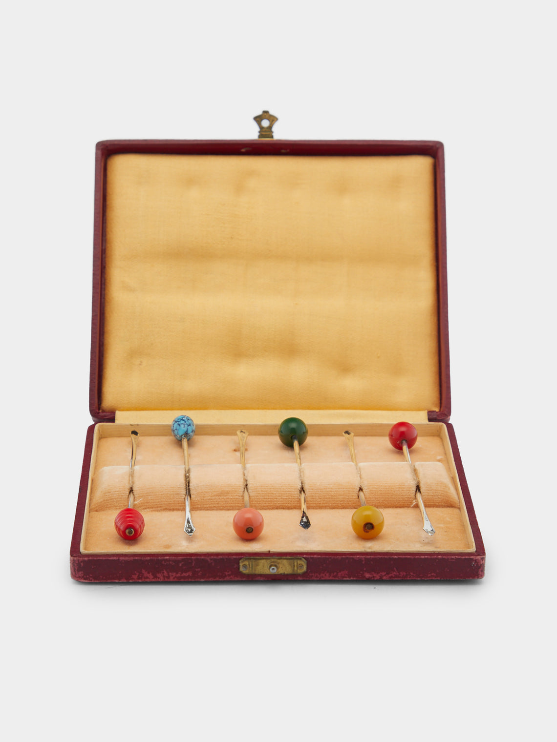 Antique and Vintage - Early-20th Century Sterling Silver Swedish Cocktail Picks -  - ABASK - 