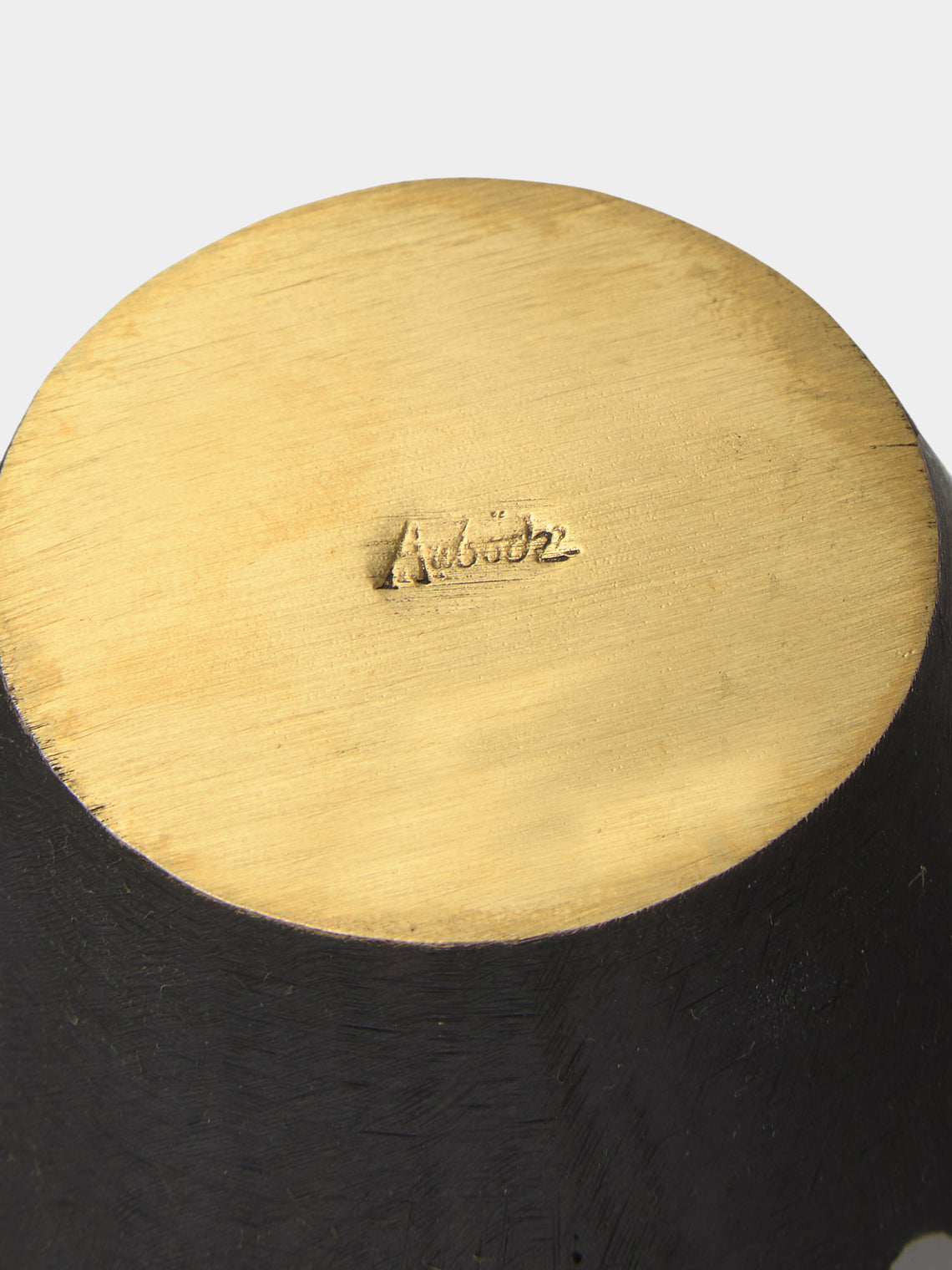 Carl Auböck - Crown Brass Ashtray - Black - ABASK