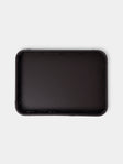 RUDI - Nassa Leather Tray (18.5in/47.5cm) - Dark Brown - ABASK - 