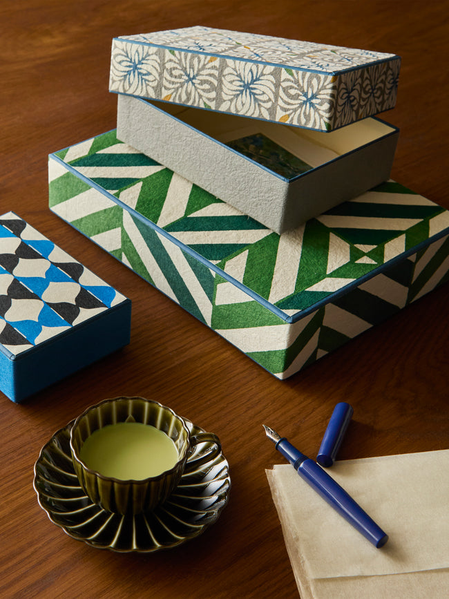 Keijusha - Washi Treasure Boxes (Set of 3) - Multiple - ABASK