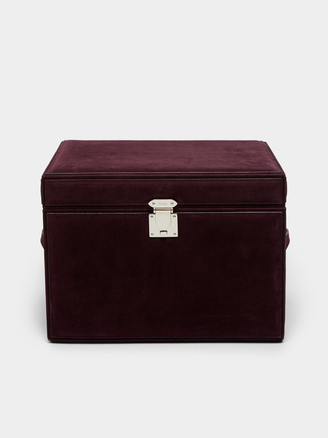 Asprey - Large Leather Jewellery Box -  - ABASK - 