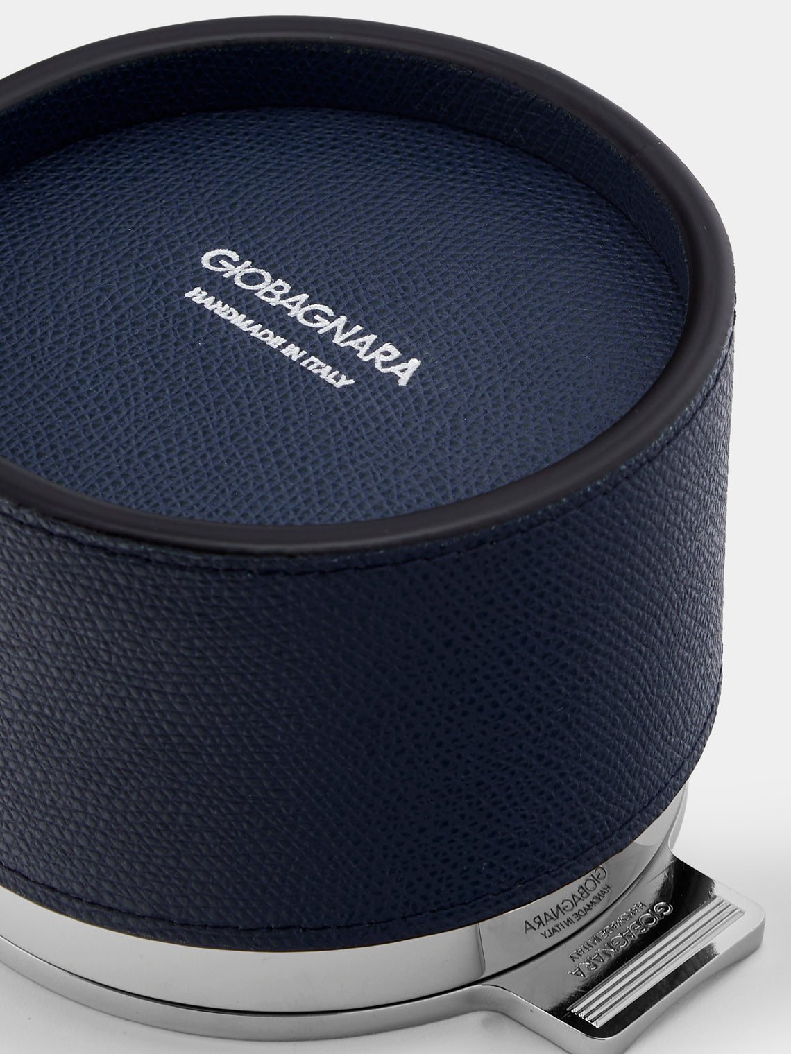 Giobagnara - Colorado Leather Ashtray - Navy - ABASK