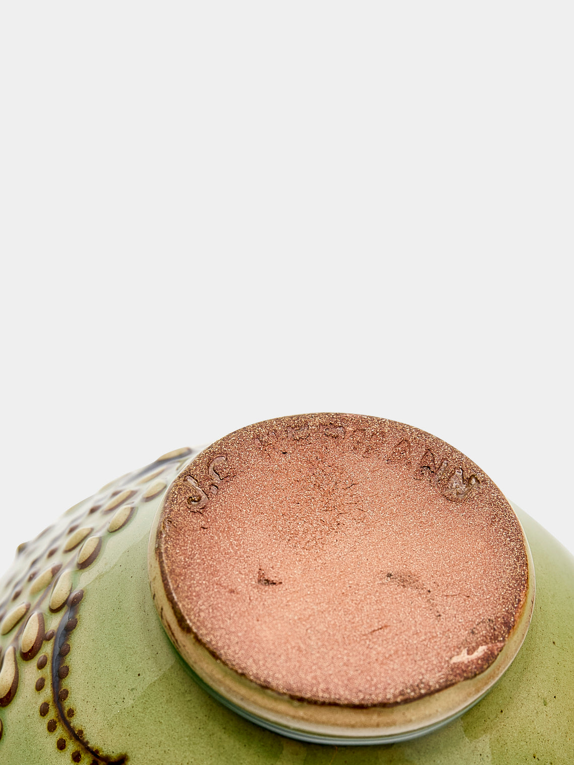 Poterie d’Évires - Flowers Hand-Painted Ceramic Petit Bowls (Set of 6) - Green - ABASK