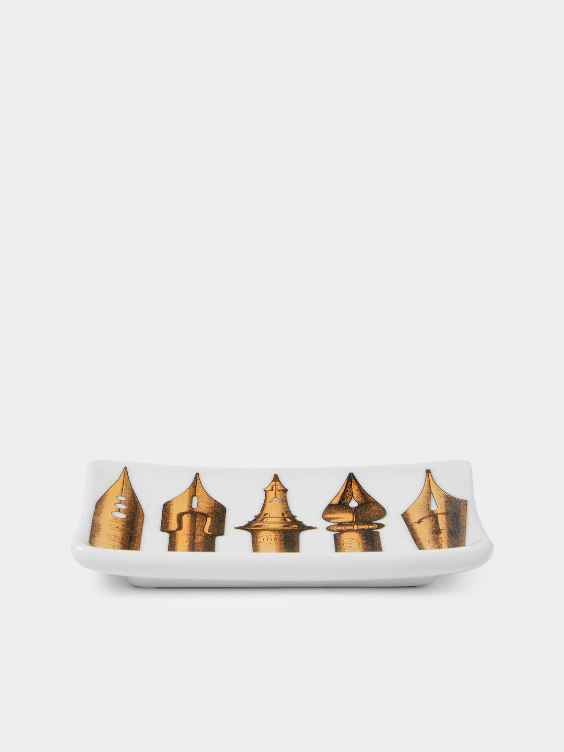 Fornasetti - Pennini Porcelain Ashtray - Multiple - ABASK