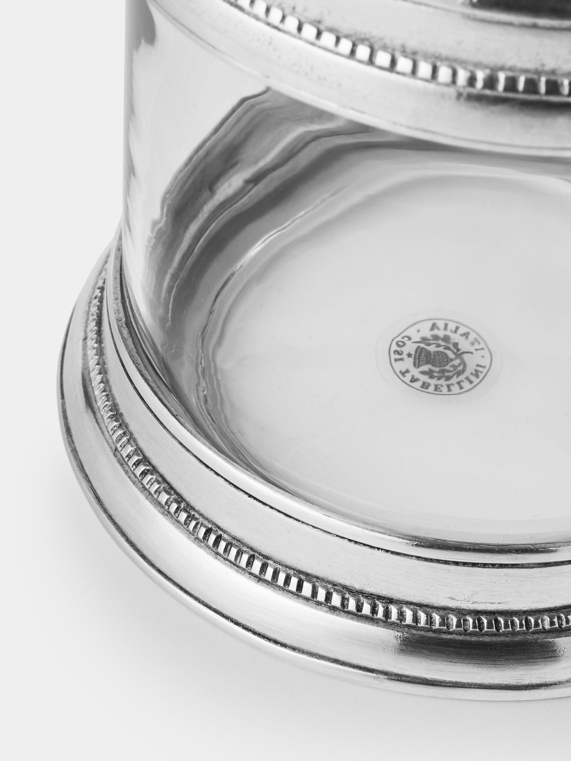 Cosi Tabellini - Toscana Pewter Storage Jar (25.5oz/0.75L) - Silver - ABASK