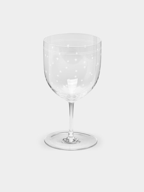 Lobmeyr - Rothschild Stars Hand-Engraved Crystal Red Wine Glass -  - ABASK - 