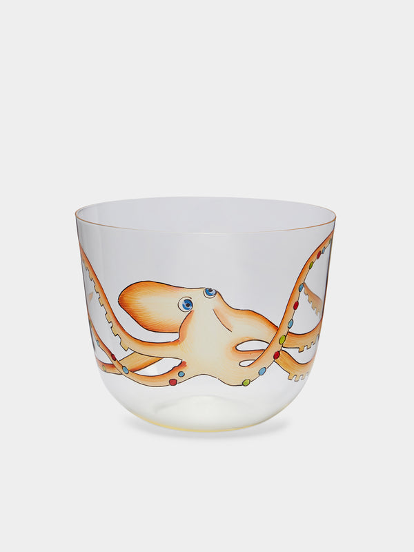 Lobmeyr - High Seas Hand-Painted Crystal Tumbler -  - ABASK - 