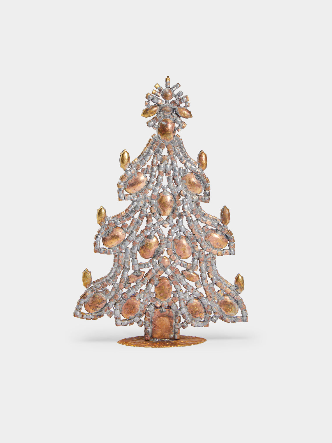 Antique and Vintage - 1930s Czech Jewelled Large Christmas Tree -  - ABASK