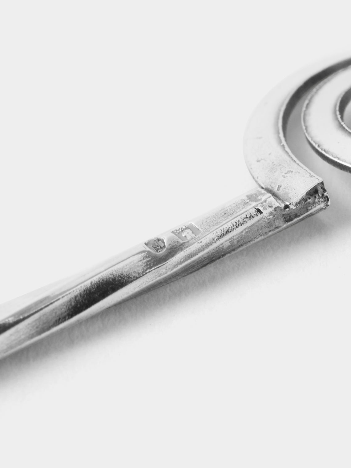 Tavares 1922 - | Set of 4 | Spiral Silver Cocktail Picks - Silver - ABASK