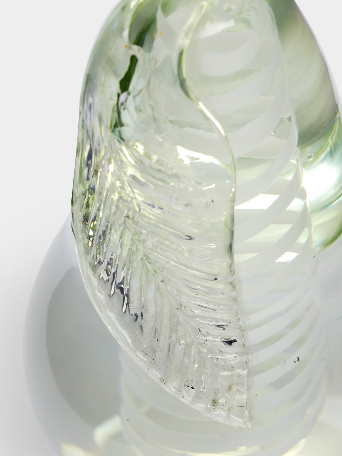 Antique and Vintage - 1960s Venini Pear Murano Glass Paperweight -  - ABASK