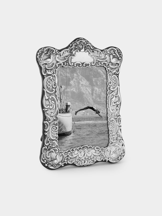Antique and Vintage - 1900s Sterling Silver Photo Frame - Silver - ABASK - 