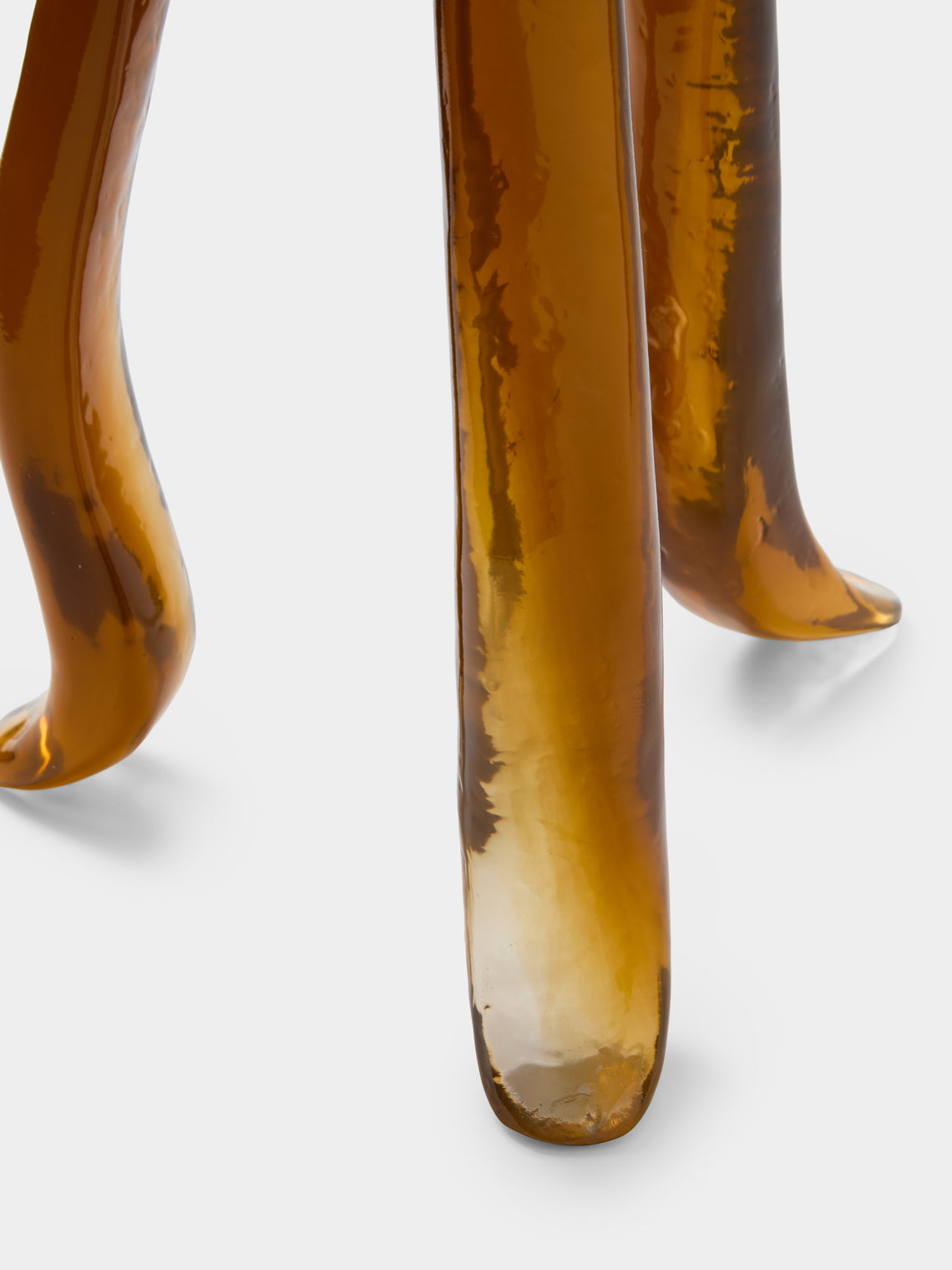 Szymon Keller - Lung Resin Martini Table (19.5in/50cm) - Brown - ABASK