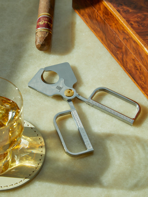 Elie Bleu - Stainless Steel Cigar Scissors -  - ABASK