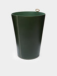 Otis Ingrams - Eyelet Leather Wastepaper Bin -  - ABASK - 