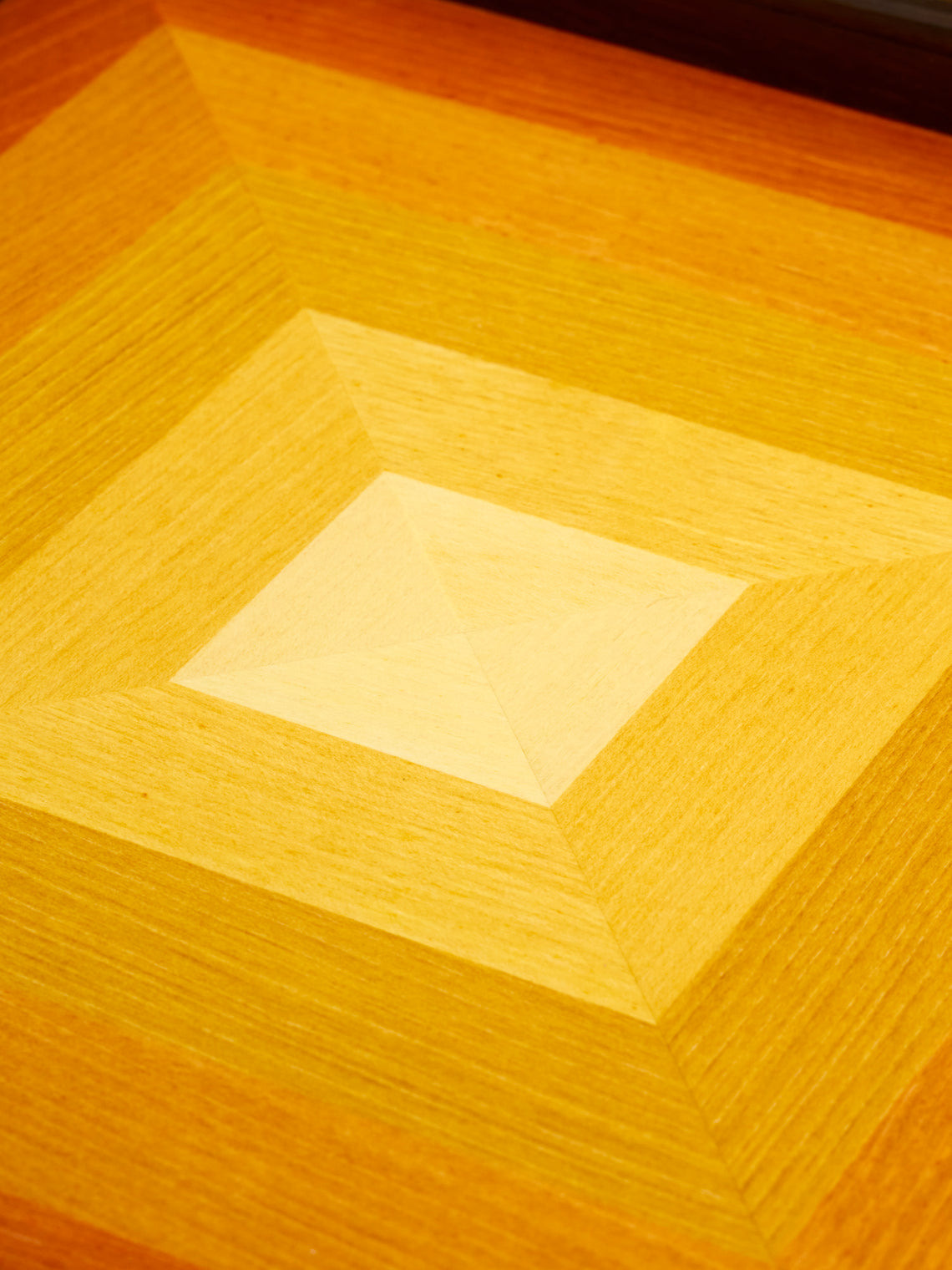 Kevin Stamper - Albers Wood Tray (12.5in/32cm) - Yellow - ABASK