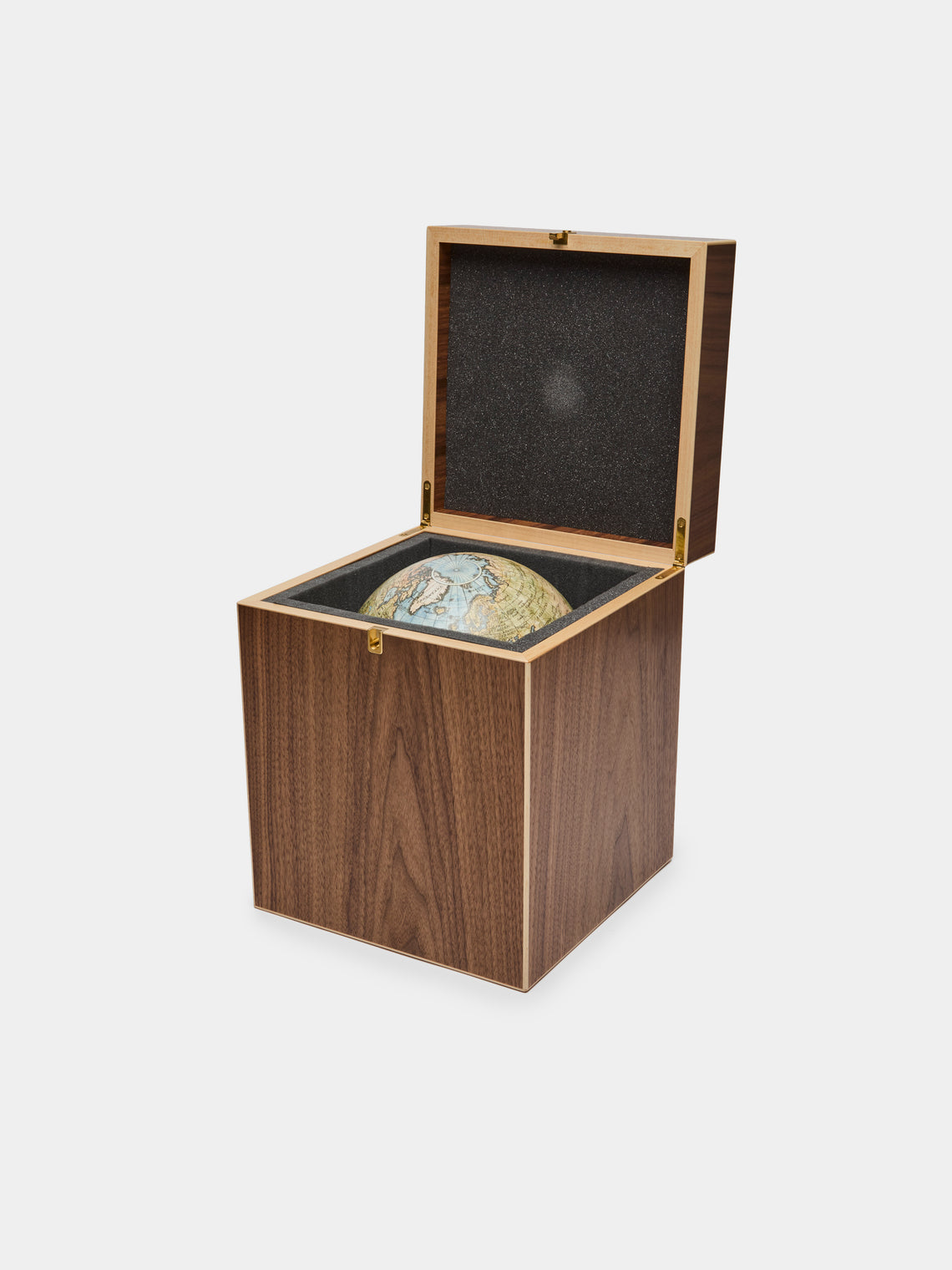 Leonardo Frigo - The Venier Hand-Printed Globe (8in/20cm) - Blue - ABASK