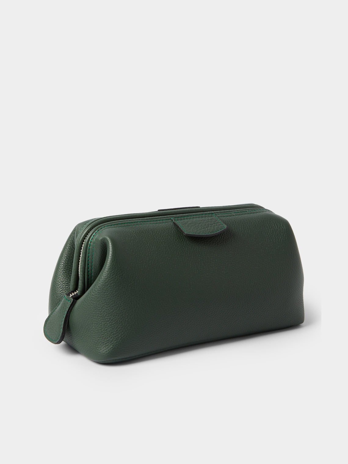 F. Hammann - Mousetrap Leather Medium Wash Bag - Green - ABASK