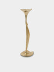 Shaha Raphael - Low Tide Fishbone Hand-Cast Brass Small Candelabra - Gold - ABASK - 