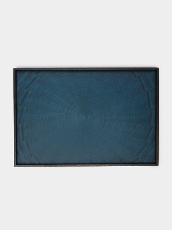 Mori Kougei - Indigo-Dyed Wood Tray -  - ABASK - 