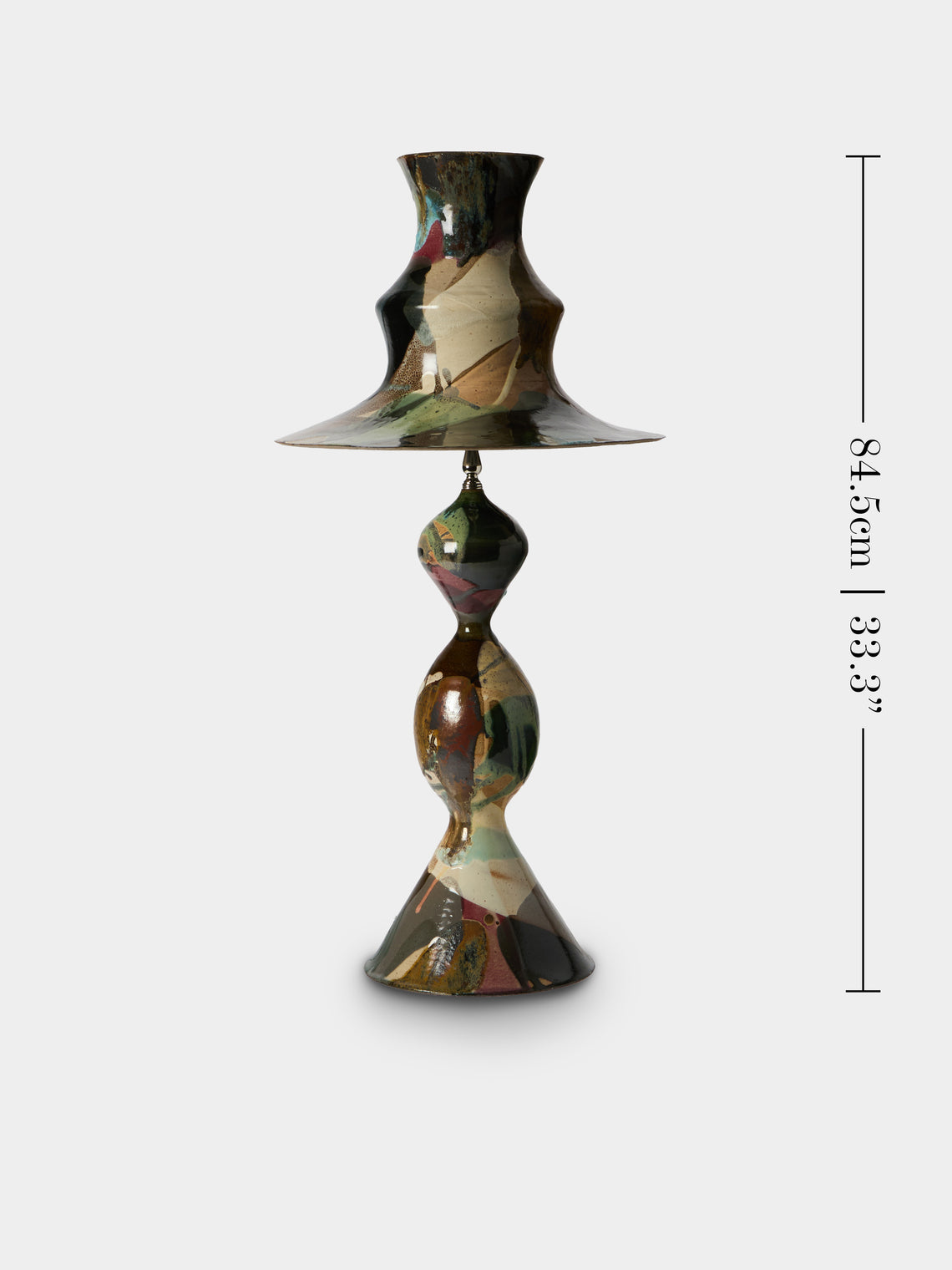 Episode - Meridian Hand-Glazed Ceramic Table Lamp - Multiple - ABASK