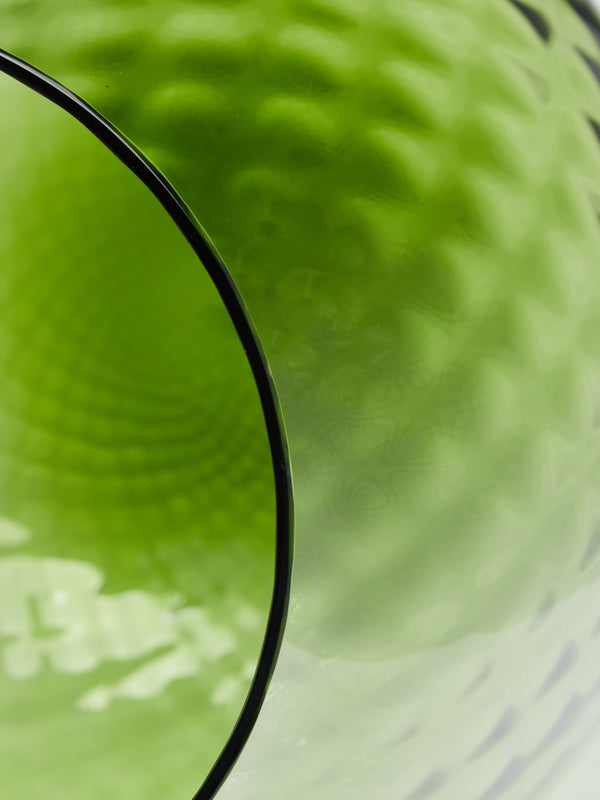 NasonMoretti - Macramé Hand-Blown Murano Glass Large Hurricane Candle Holder -  - ABASK