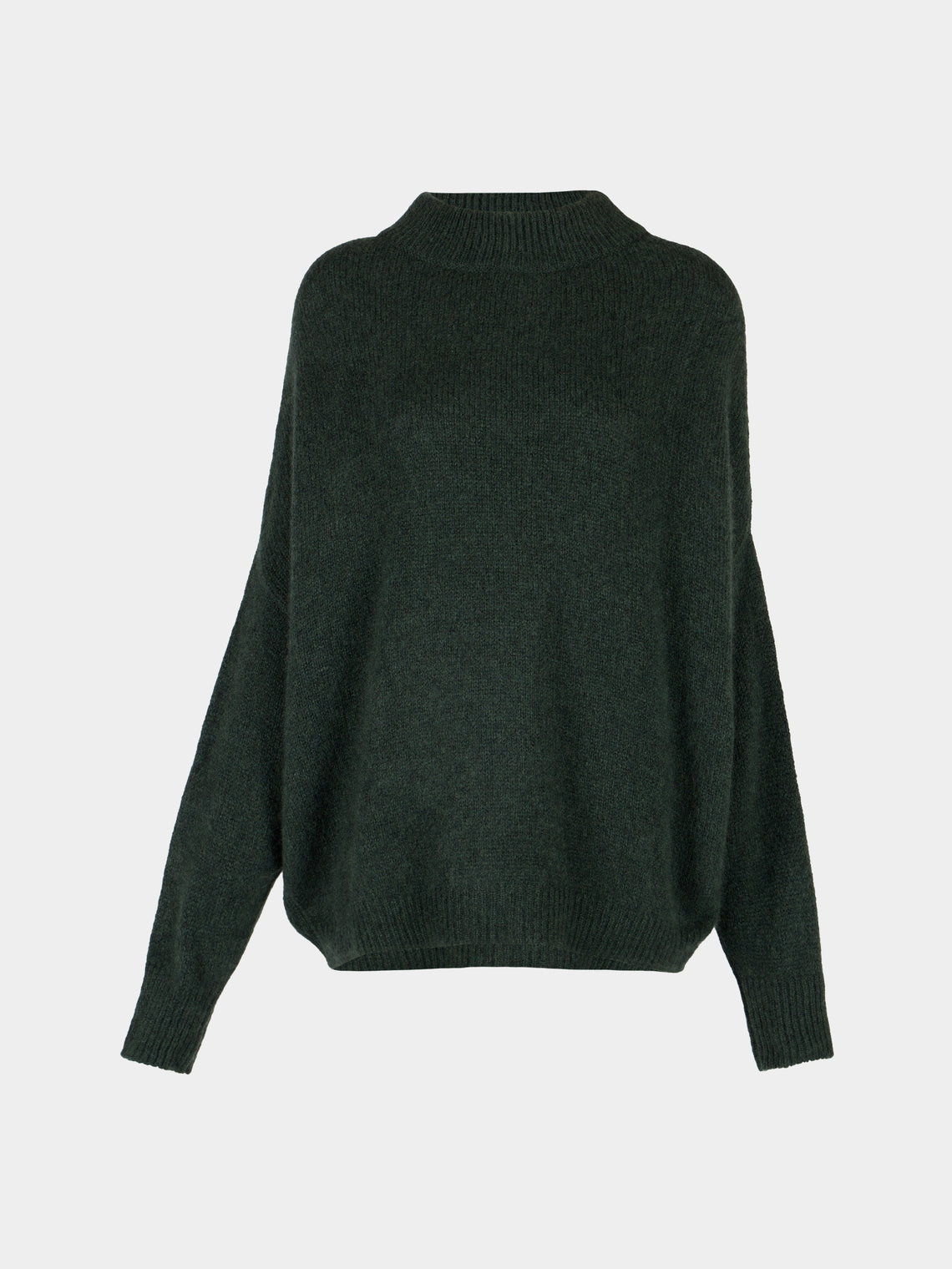 Dusan - Cashmere Crew-Neck Kimono-Sleeve Sweater | One Size - Green - ABASK - 