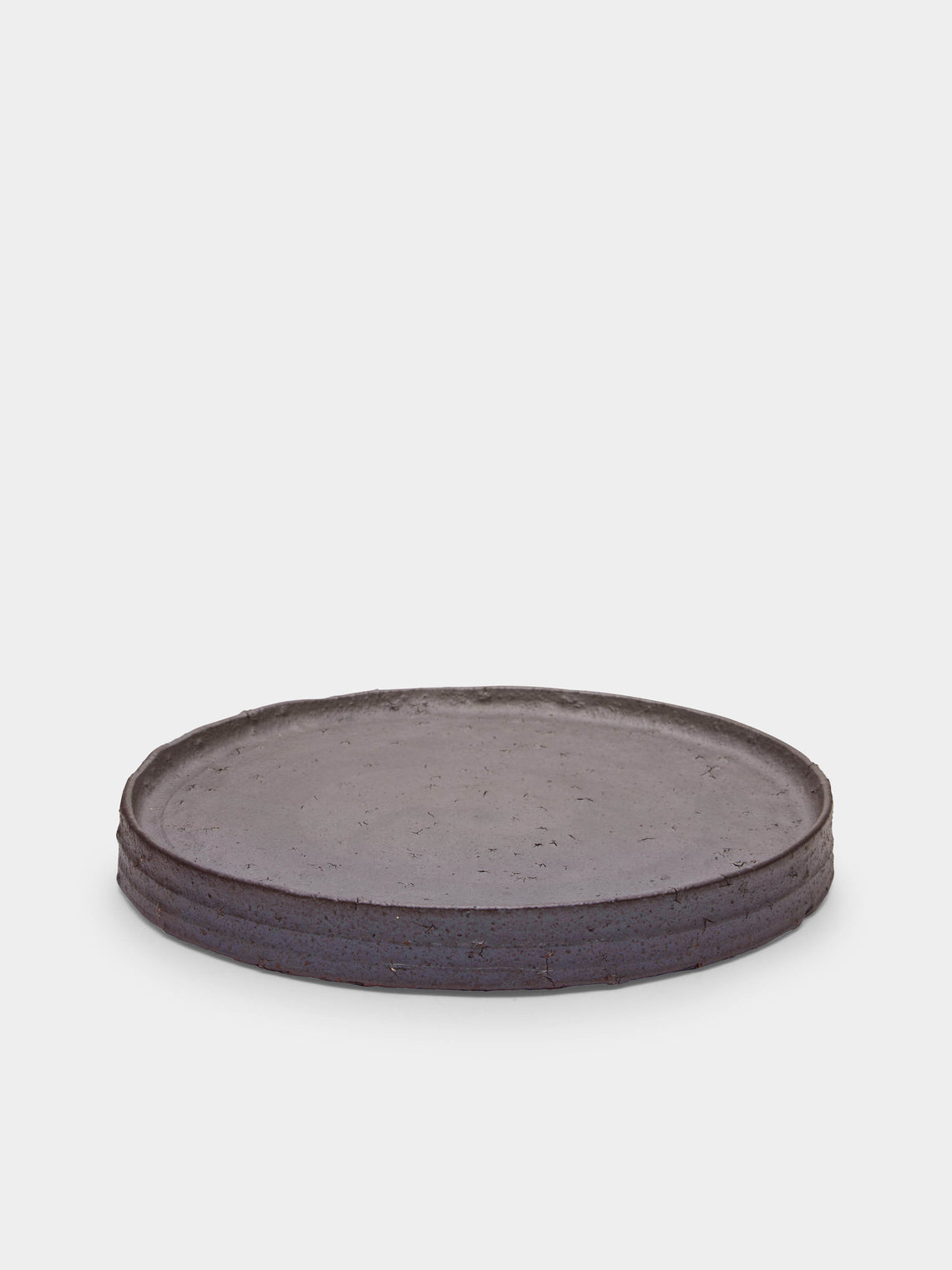 Ingot Objects - Ash-Glazed Ceramic Tea Set - Brown - ABASK