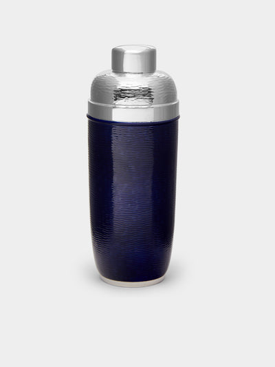 Zanetto - Enamelled Silver-Plated Cocktail Shaker -  - ABASK - 