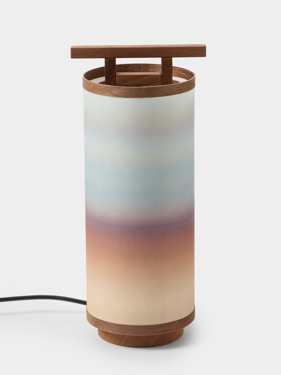 Maxime Prange - Torii Walnut and Washi Paper Small Table Lamp - Multiple - ABASK