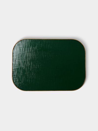 Huh Myoung Wook - Ottchil Ash Tray (16.5in/42.5cm) - Green - ABASK - 