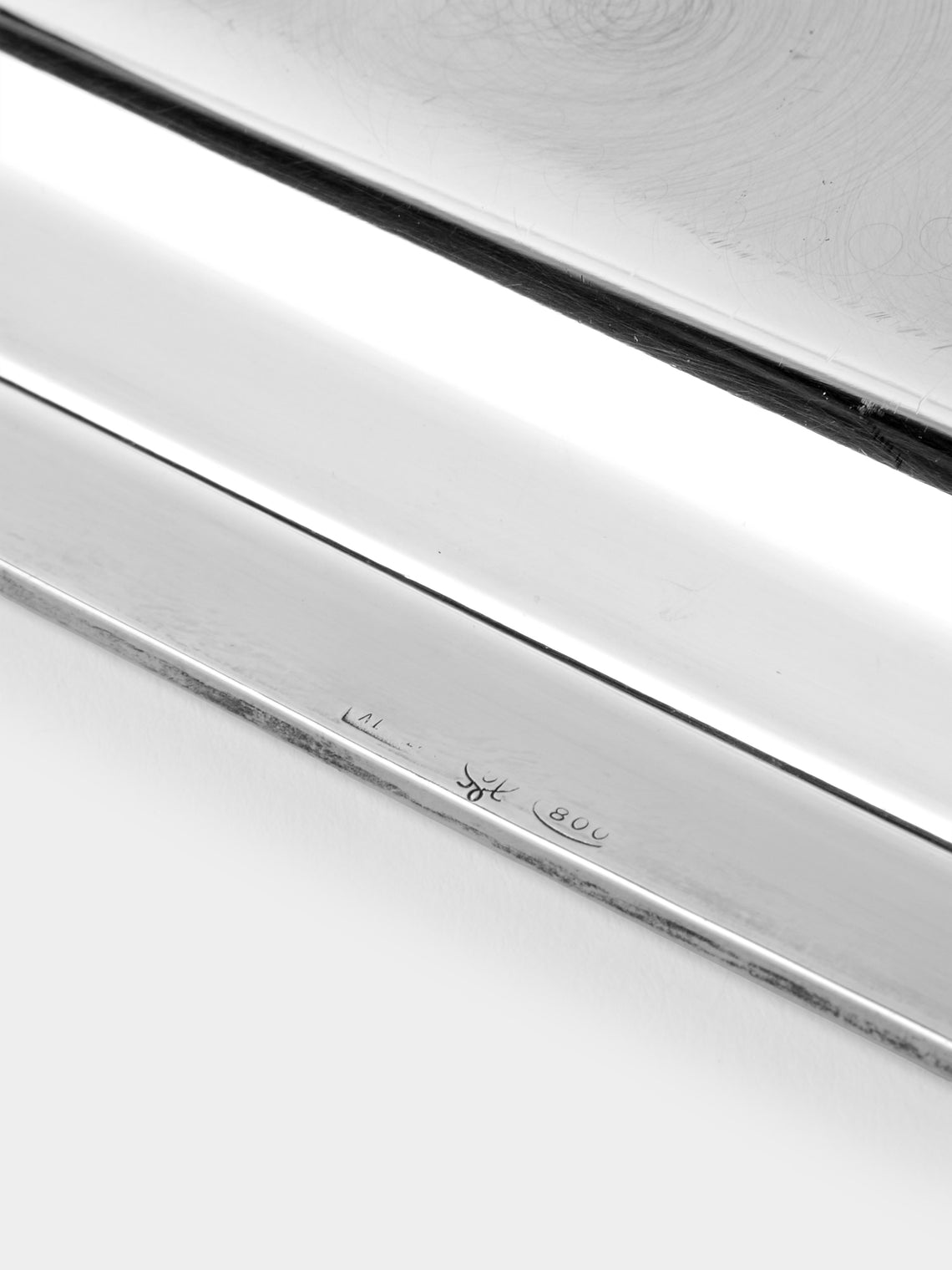 Antique and Vintage - 1960s Italian Solid Silver Tray - Silver - ABASK