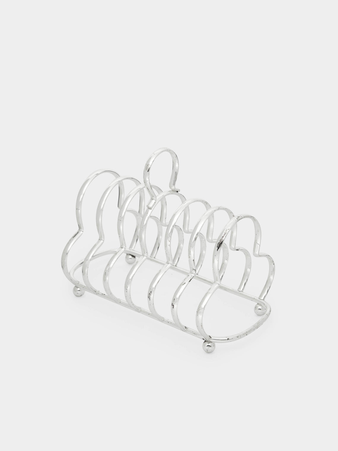 Antique and Vintage - 1900s Silver-Plated Toast Rack -  - ABASK - 