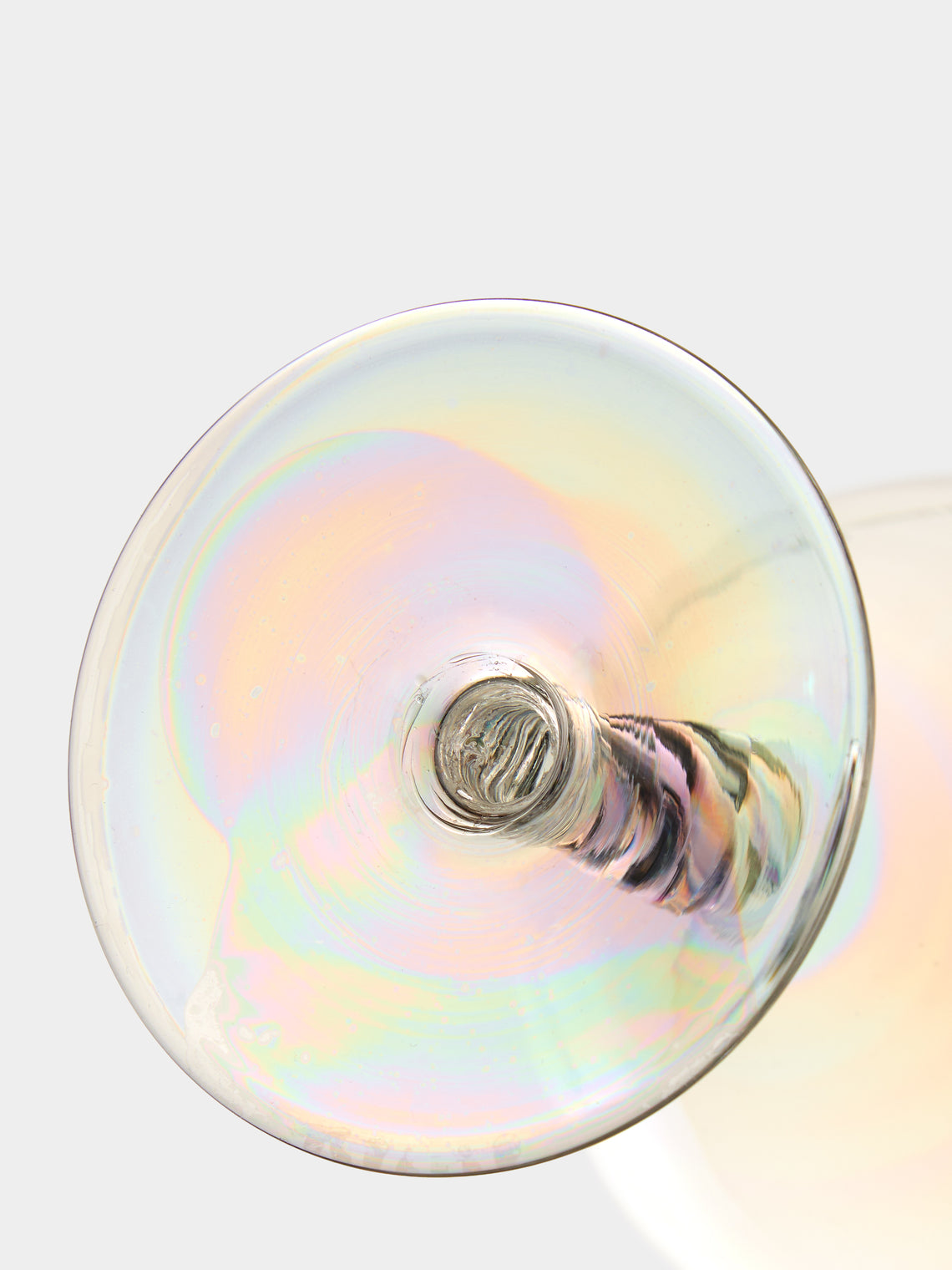 Antique and Vintage - 1950s Pearlescent Red Wine Glasses (Set of 6) - Multiple - ABASK