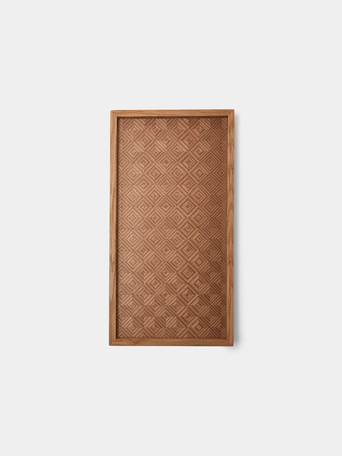 Mori Kougei - Japanese Cedar Tray (8in/21cm) - Brown - ABASK - 