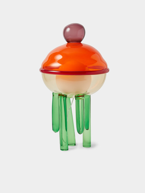 Kickie Chudikova - Pulpopolis Cyanea Hand-Blown Murano Glass Wired Table Lamp - Multiple - ABASK - 