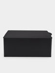 RUDI - Sciuscià Leather Shoe Box - Black - ABASK - 