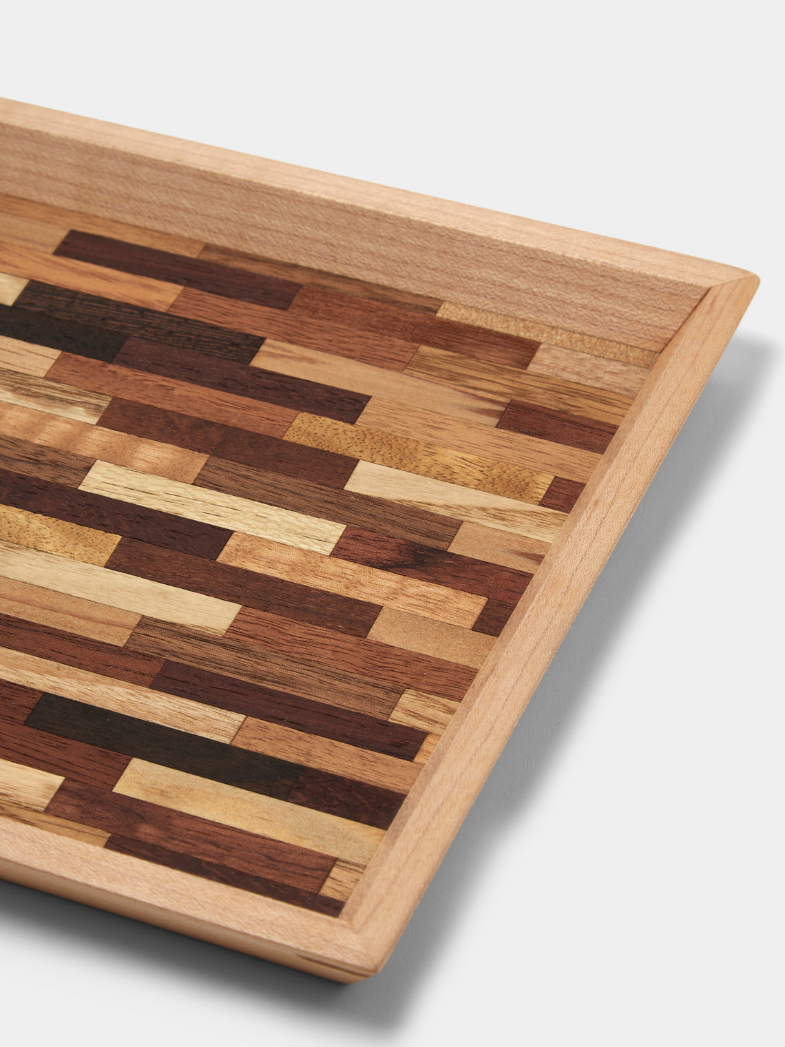 Mori Kougei - Poke Wood Tray (10.5in/26.5cm) - Multiple - ABASK