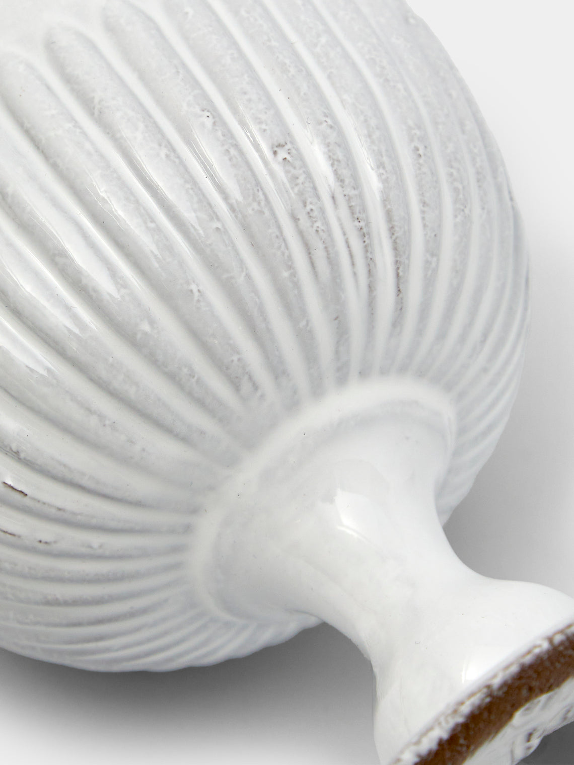 Astier de Villatte - Hand-Glazed Ceramic Vase - White - ABASK