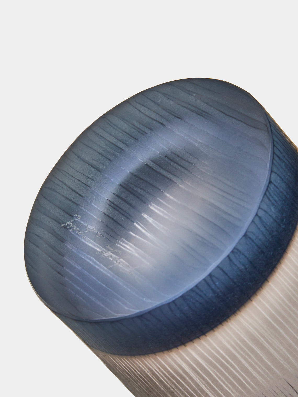 Takeyoshi Mitsui - Silence Hand-Blown Glass Highballs (Set of 2) - Gray - ABASK