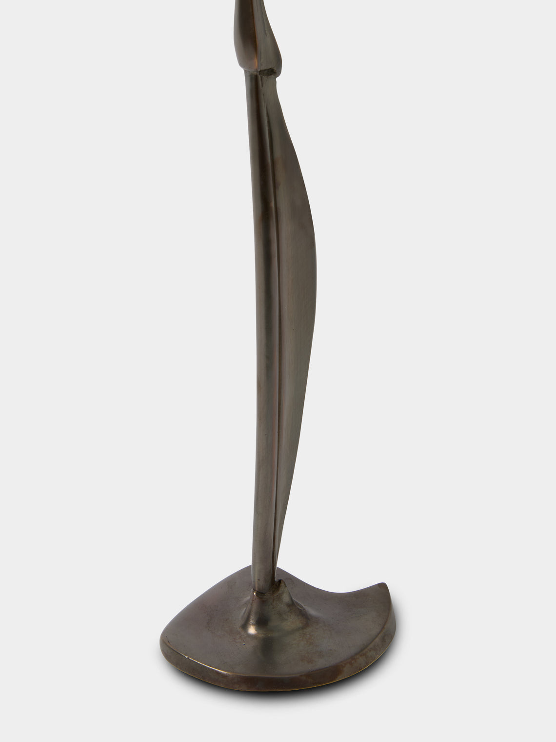 Shaha Raphael - Low Tide Fishbone Hand-Cast Brass Small Candelabra - Brown - ABASK