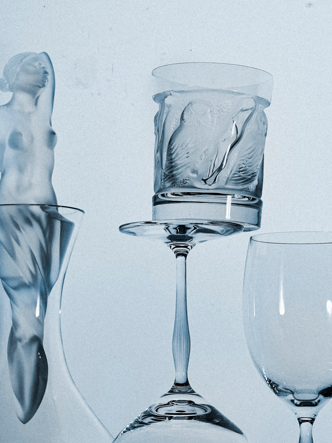 Lalique - Owl Crystal Old Fashioned Tumbler - Clear - ABASK