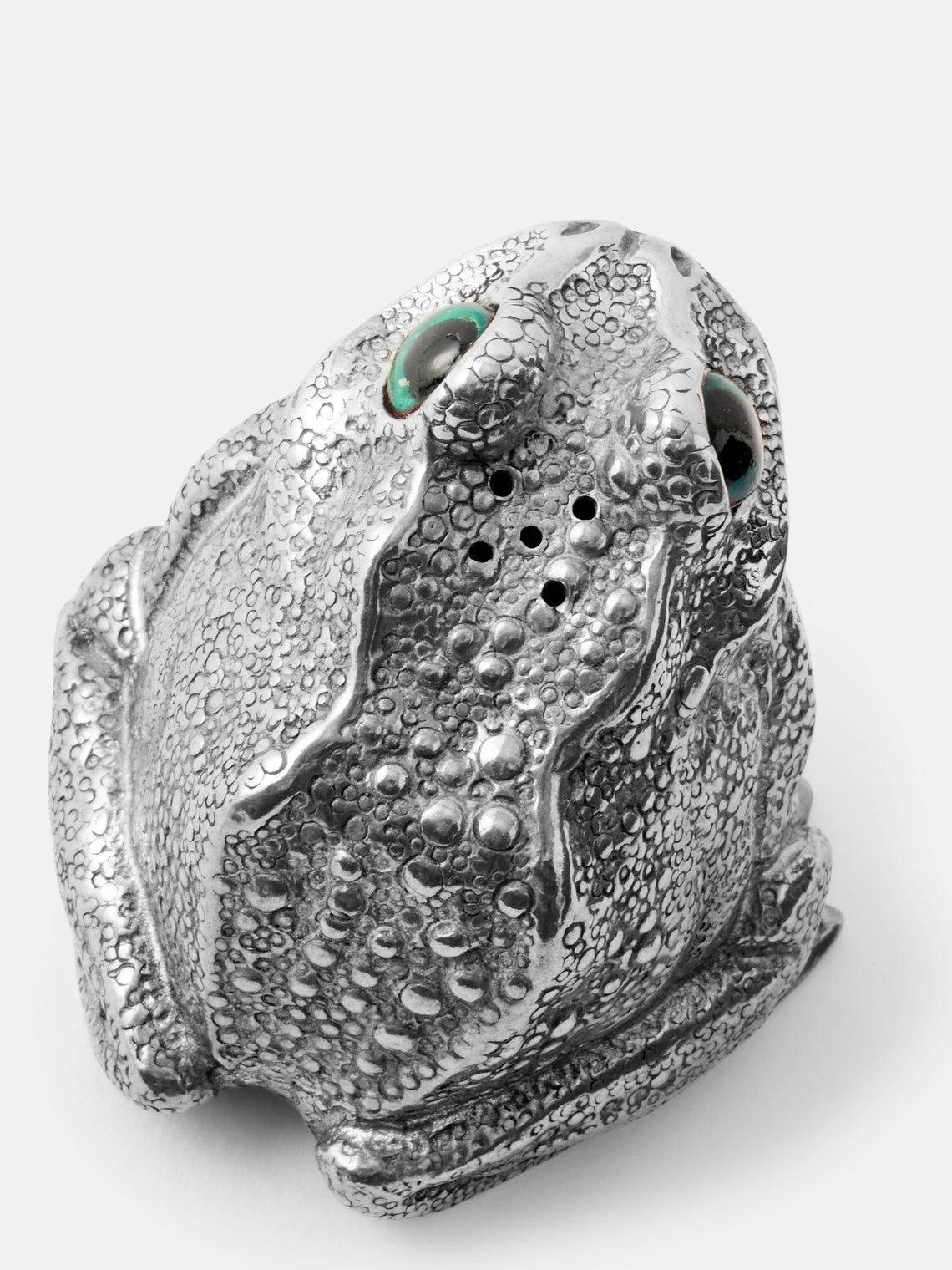 Au Bain Marie - Frog Pewter Sugar Shaker - Silver - ABASK