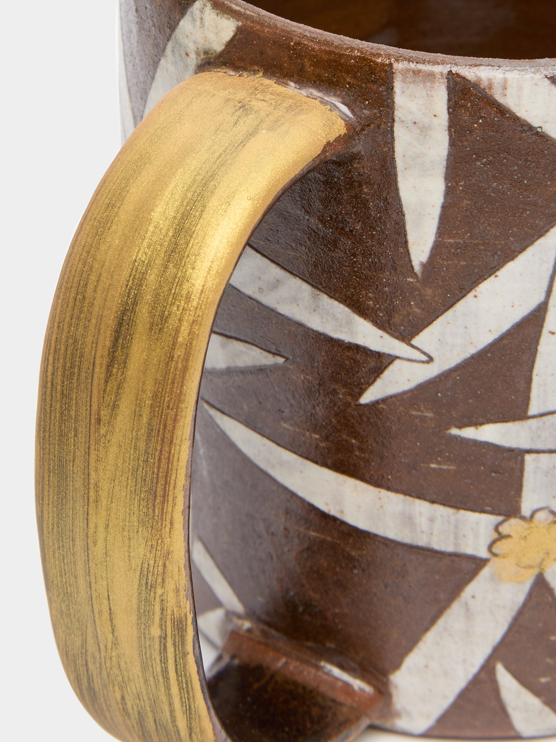 Na Yong-hwan - Wildflower Buncheong Mug (Set of 2) - Brown - ABASK