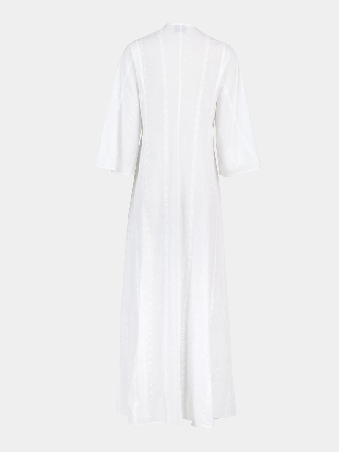 Thierry Colson - The Rachel Cotton Kaftan - White - ABASK