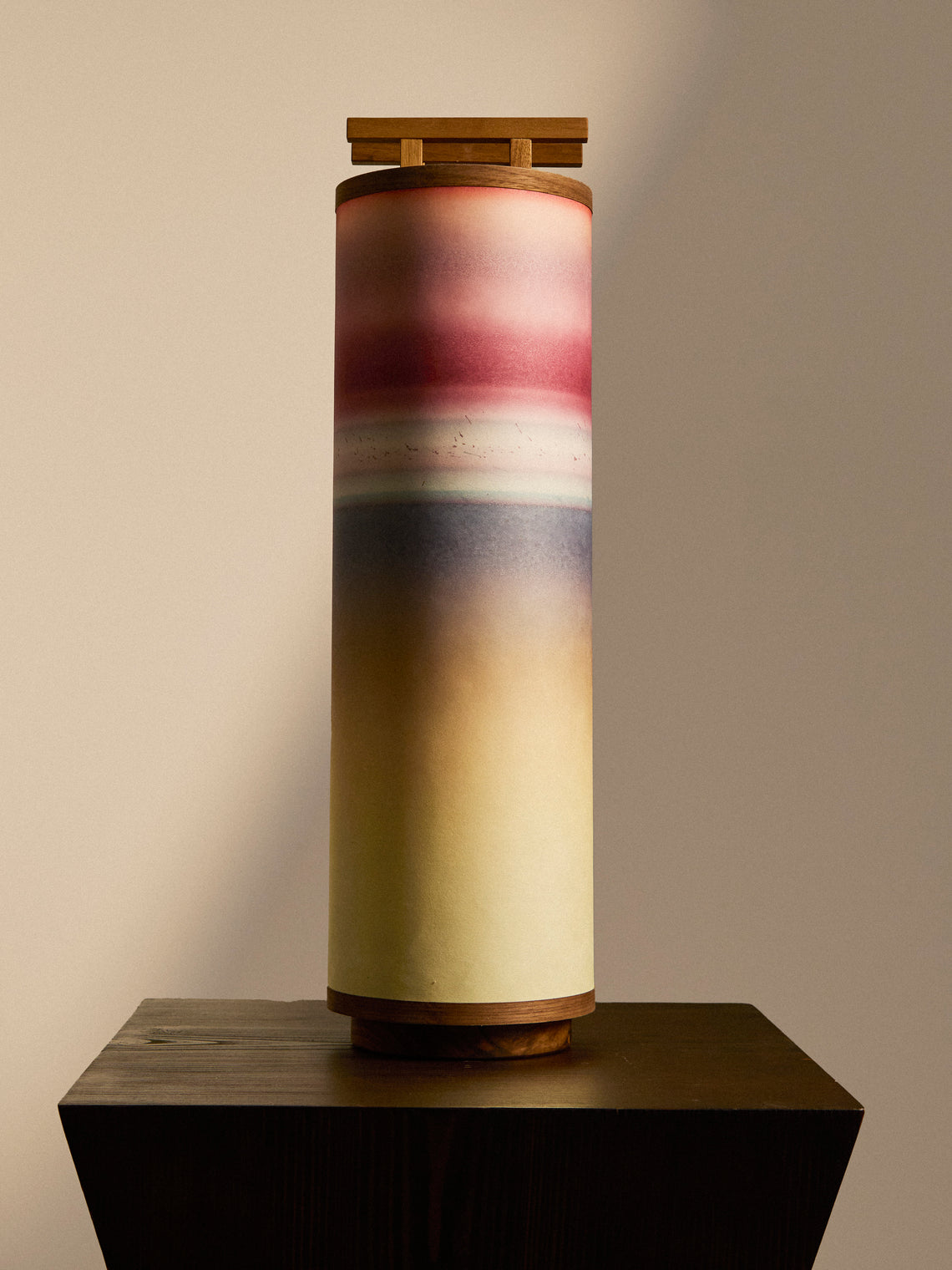 Maxime Prange - Torii Walnut and Washi Paper Large Table Lamp - Multiple - ABASK