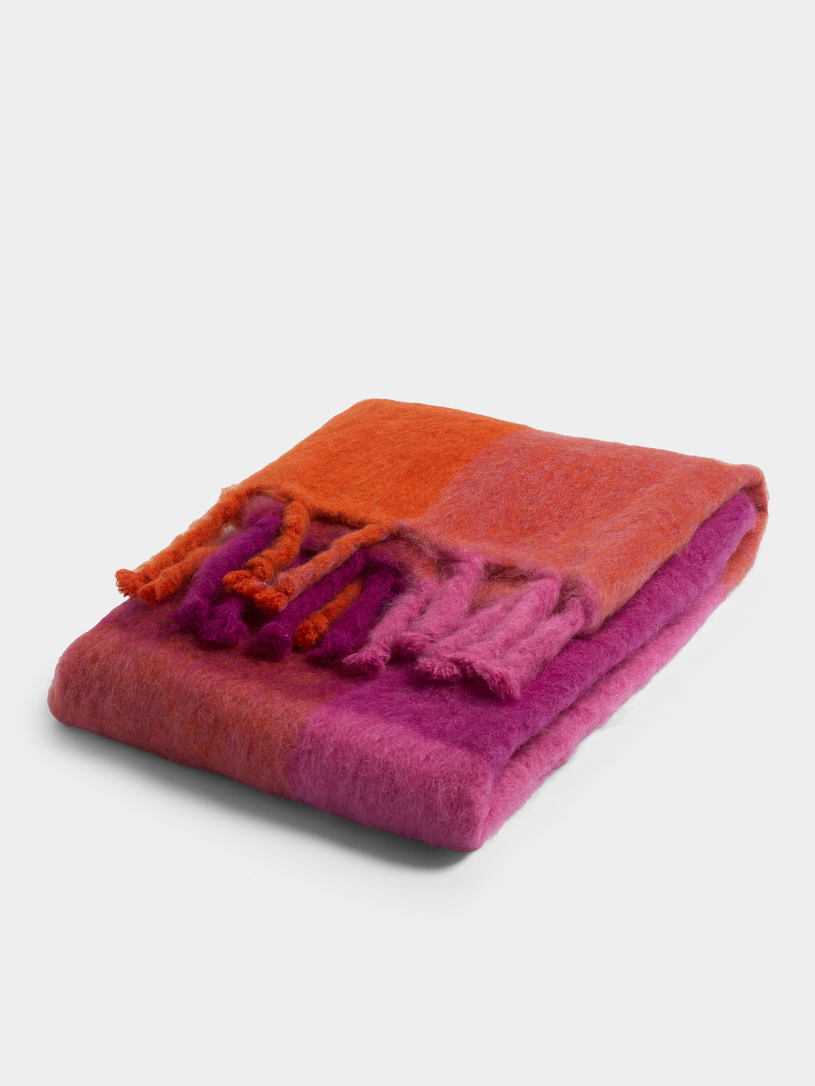 Aza Handwoven Mohair Throw (72in/1.8m)