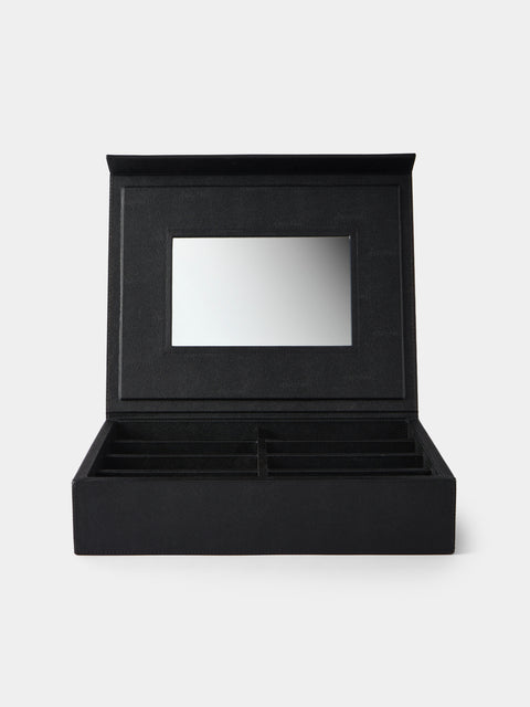 Giobagnara - Leather Glasses Box - Black - ABASK