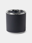 Pinetti - Glacettes Leather Ice Bucket - Navy - ABASK - 