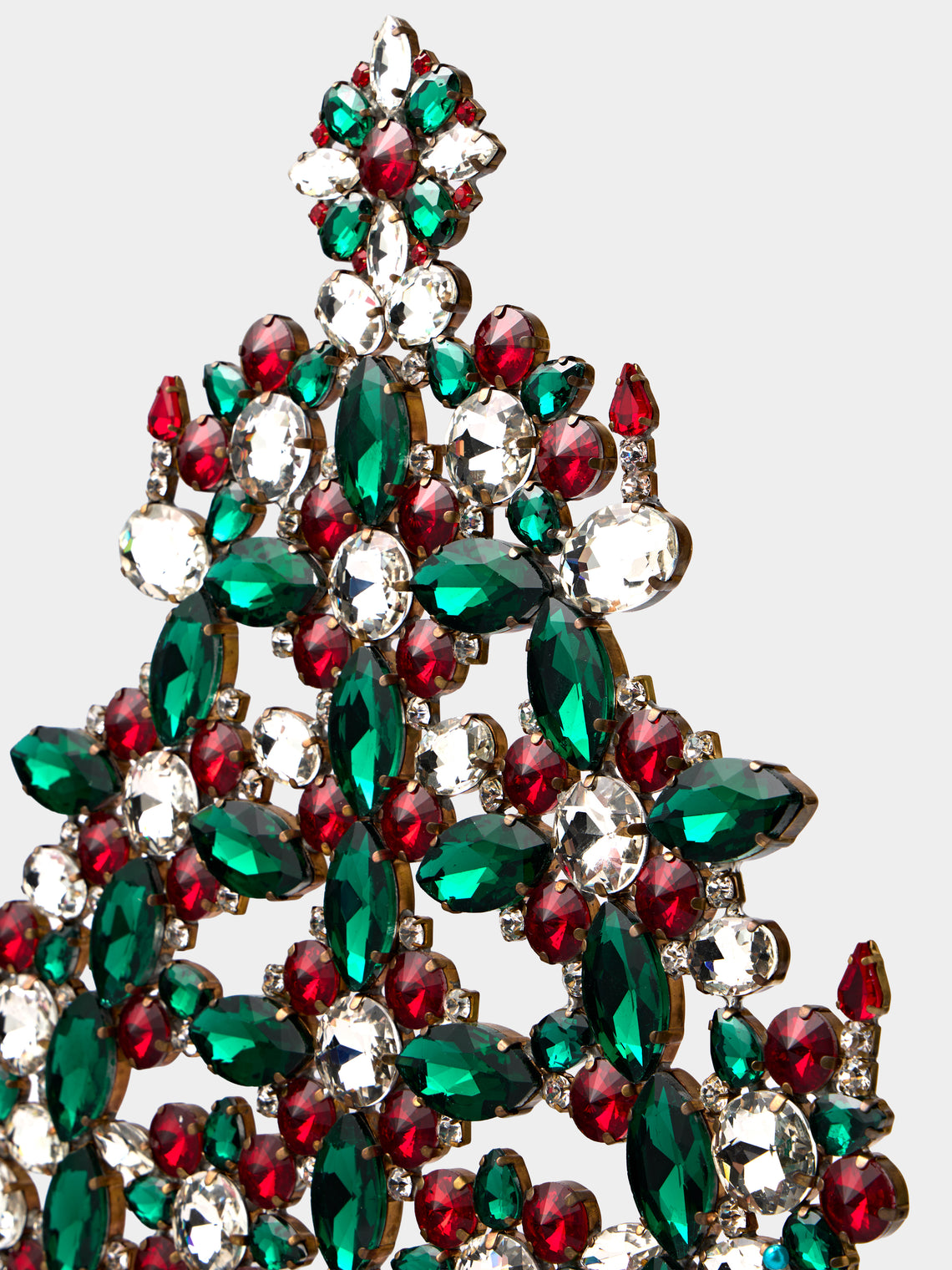 ABASK Decorations - Luxurious Czech Crystal Tree - Green - ABASK